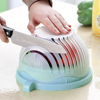 60 Seconds Salad Cutting Slicer Bowl - COOLCrown Store