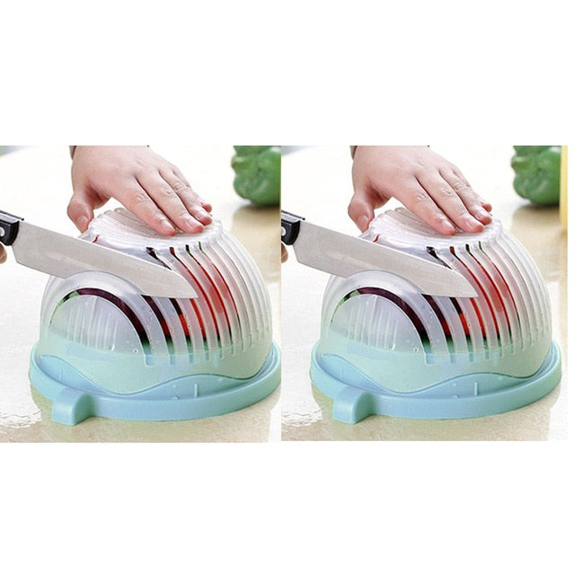 60 Seconds Salad Cutting Slicer Bowl - COOLCrown Store