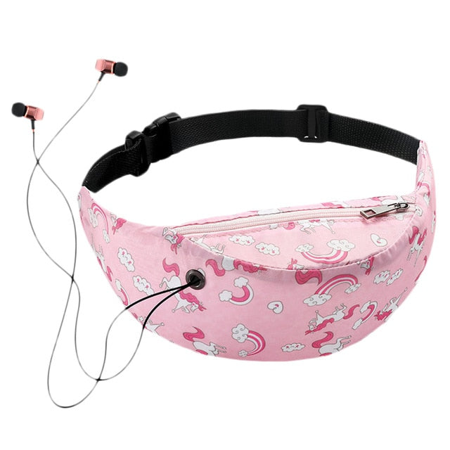 Colorful Printed Waist Bag - COOLCrown Store