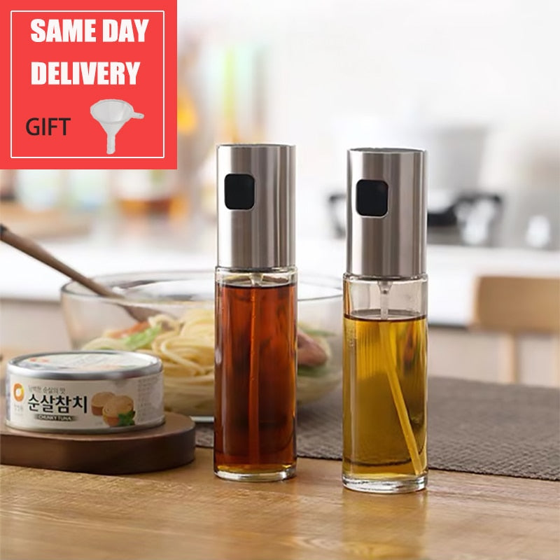 Kitchen Baking Oil Cook Spray Salad BBQ Oil Dispenser - COOLCrown Store