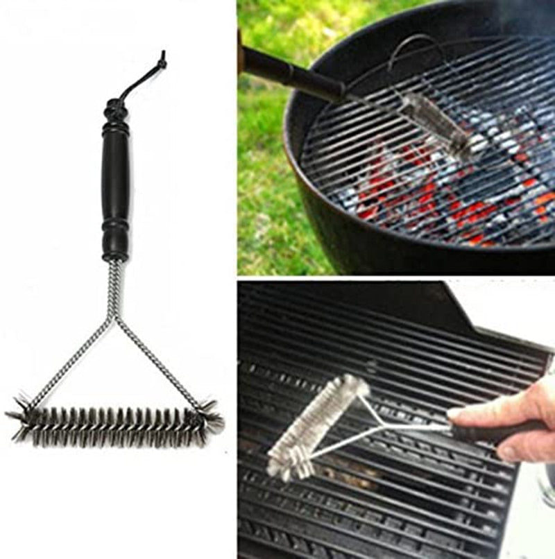 Barbecue Kit Cleaning Brush Stainless Steel - COOLCrown Store