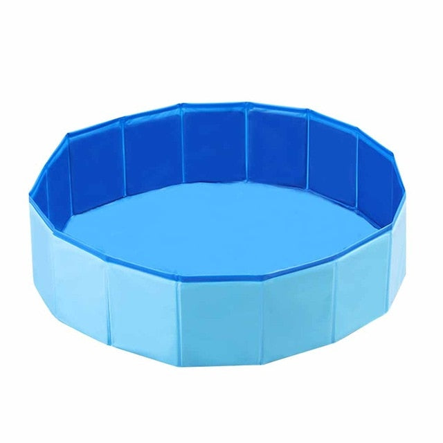 Foldable Dog Pool Pet Bath Summer Outdoor Portable Collapsible Bathtub Swimming Pools - COOLCrown Store