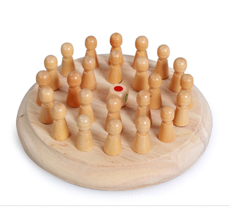 Wooden Memory Match Stick Chess Educational Color Cognitive Ability Toy Game for Children - COOLCrown Store