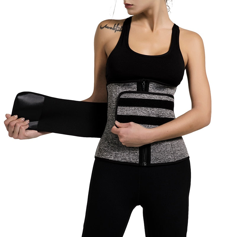 Neoprene Sauna Waist Trainer Corset Sweat Belt for Women - COOLCrown Store