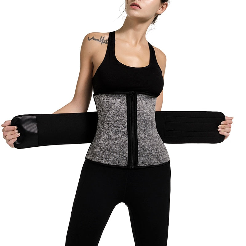 Neoprene Sauna Waist Trainer Corset Sweat Belt for Women - COOLCrown Store