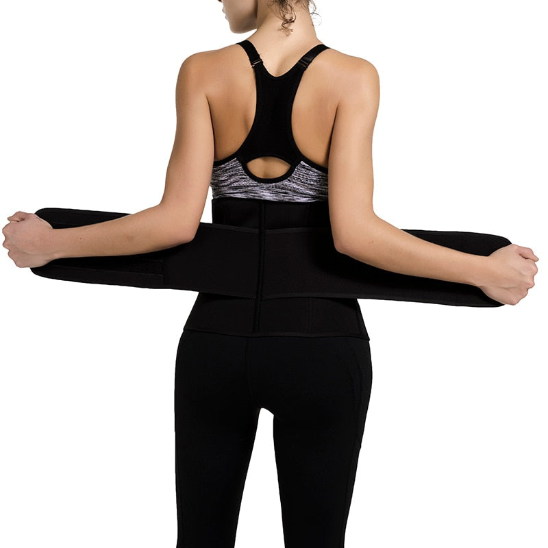 Neoprene Sauna Waist Trainer Corset Sweat Belt for Women - COOLCrown Store