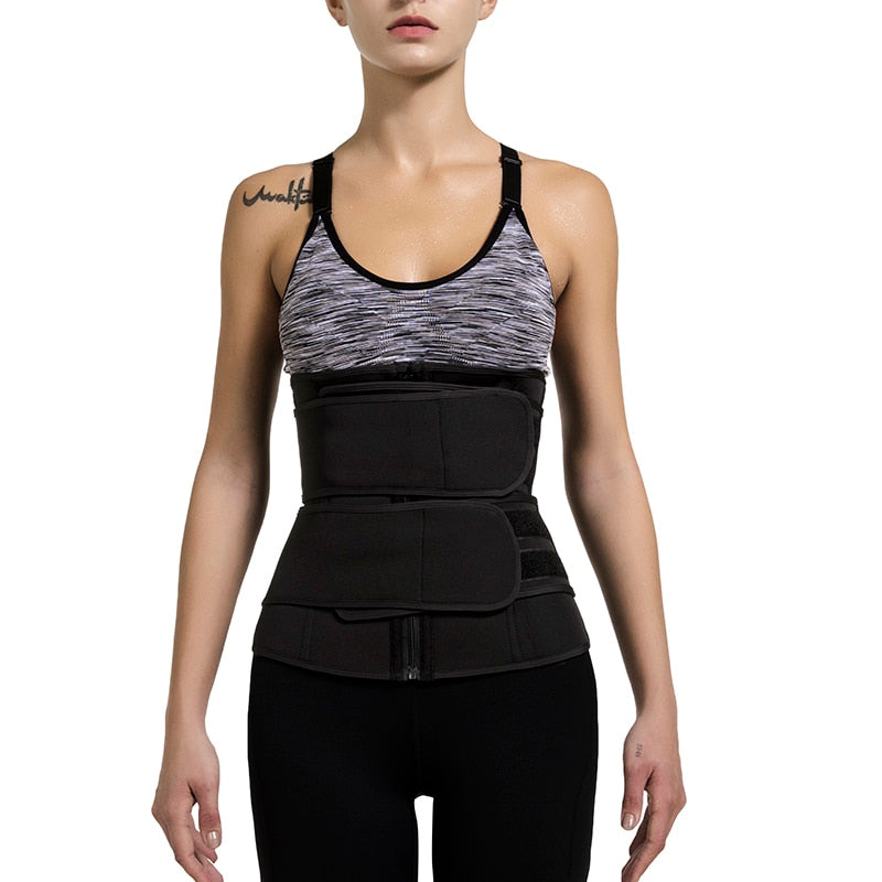 Neoprene Sauna Waist Trainer Corset Sweat Belt for Women - COOLCrown Store