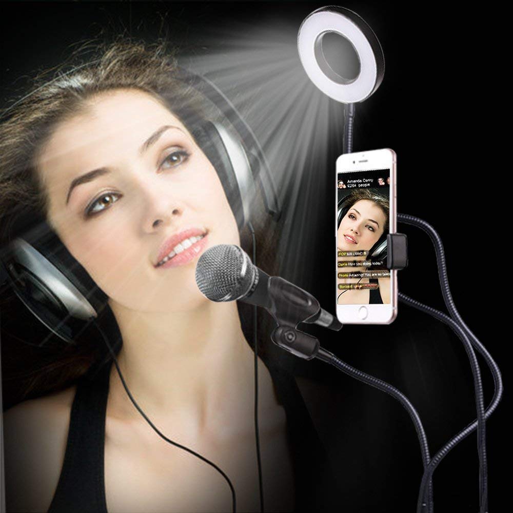 Selfie LED Light with Phone Holder - COOLCrown Store