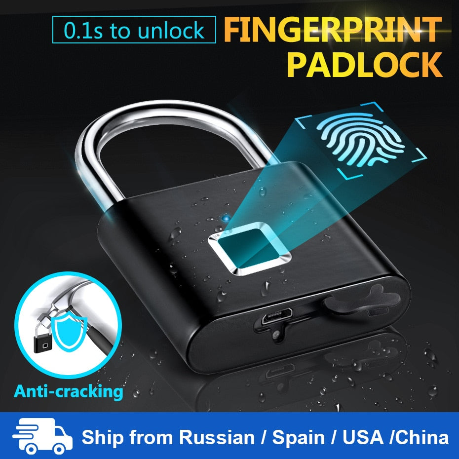 Fingerprint Lock - COOLCrown Store