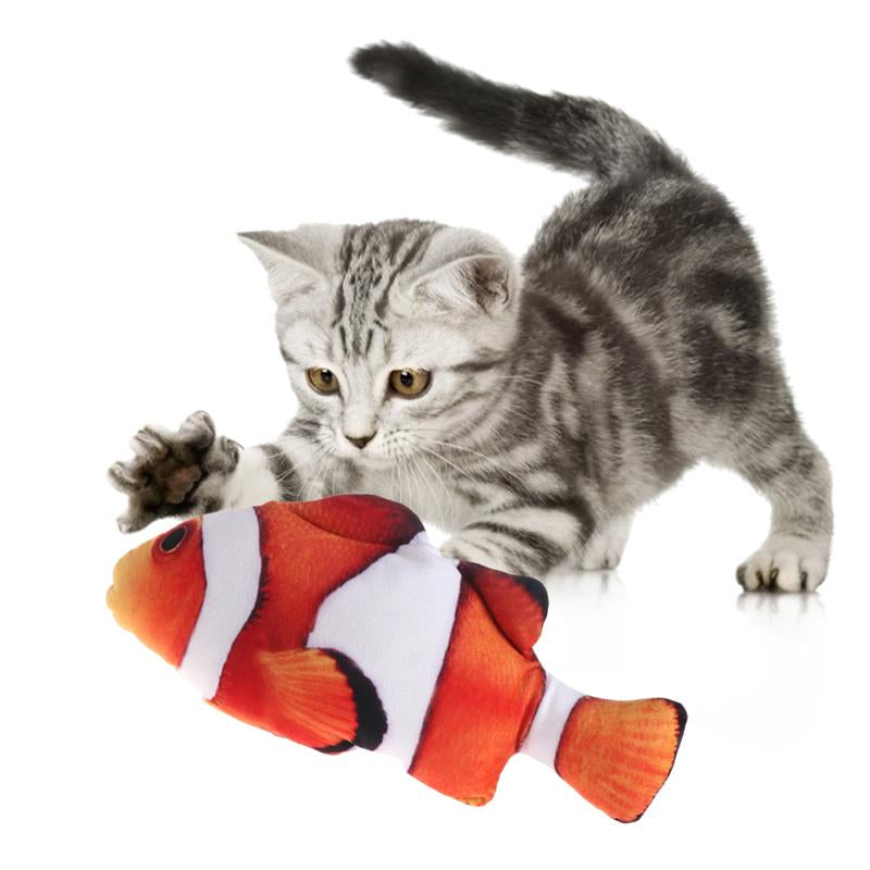 3D Fish Shape Cat Toy - COOLCrown Store