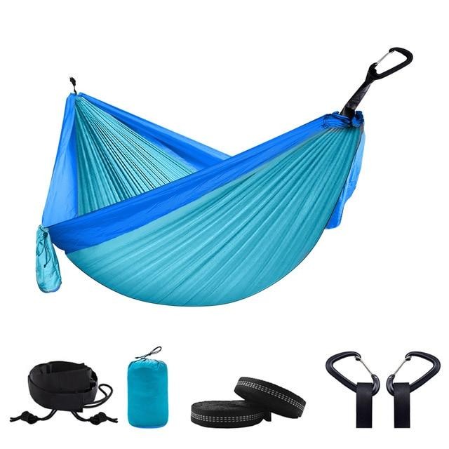 Portable Camping Parachute Hammock Survival Double Hanging Bed - COOLCrown Store