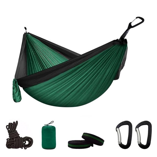 Portable Camping Parachute Hammock Survival Double Hanging Bed - COOLCrown Store