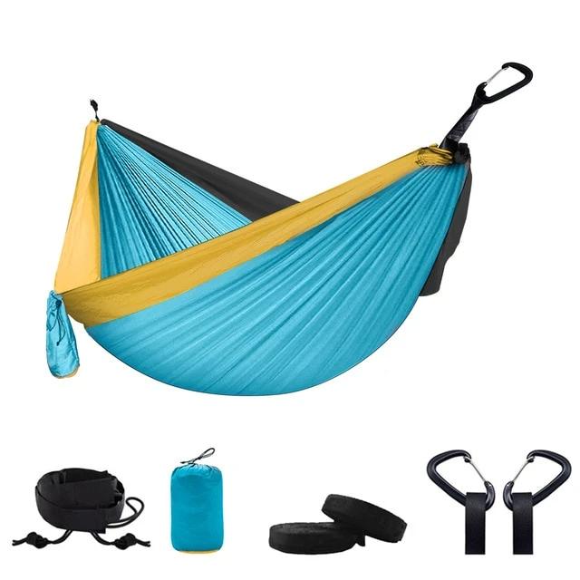 Portable Camping Parachute Hammock Survival Double Hanging Bed - COOLCrown Store