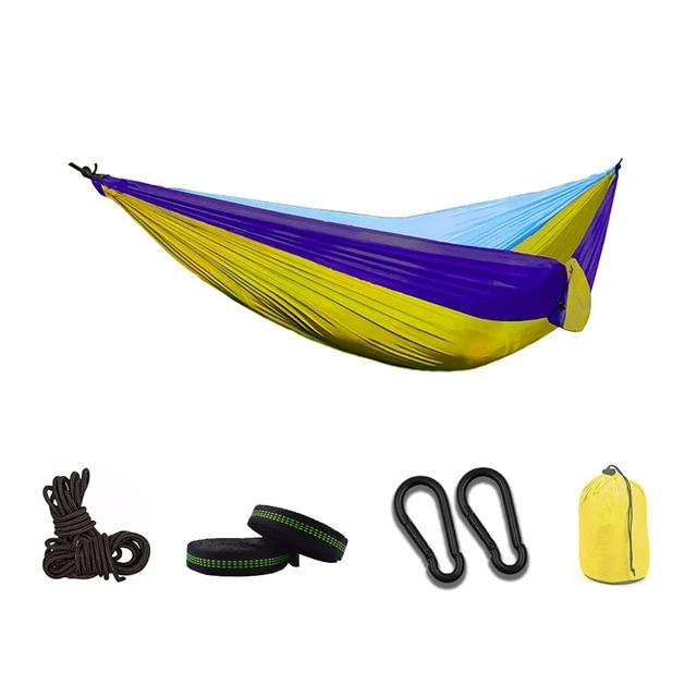 Portable Camping Parachute Hammock Survival Double Hanging Bed - COOLCrown Store