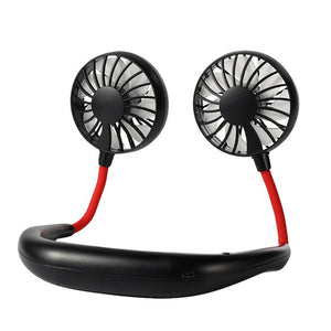 Mini USB Rechargeable Hands Free Portable Neck Fan - COOLCrown Store