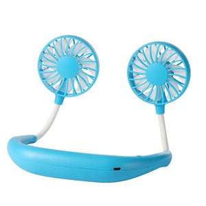 Mini USB Rechargeable Hands Free Portable Neck Fan - COOLCrown Store