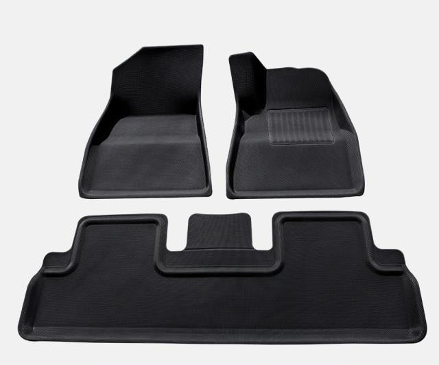 3pcs Non-Slip All-Weather Floor Mats For Tesla Model 3 - COOLCrown Store