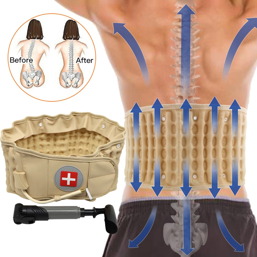 Decompression Back Belt Massager - COOLCrown Store