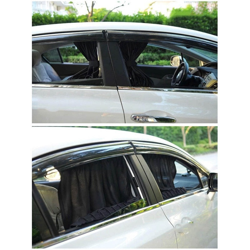 2pcs Car Curtain Window Sunshade - COOLCrown Store