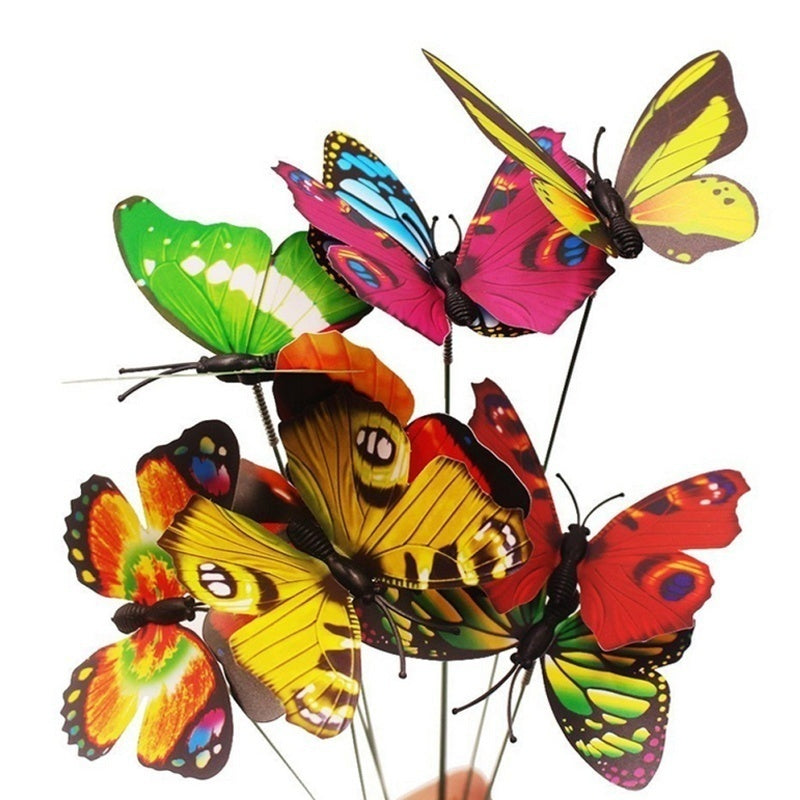 24pcs Bunch of Butterflies Garden Yard Planter - COOLCrown Store