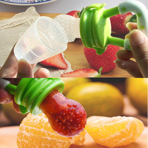 Fresh Fruit Food Baby Nipple Feeding Safe Fruit Feeder Pacifier - COOLCrown Store