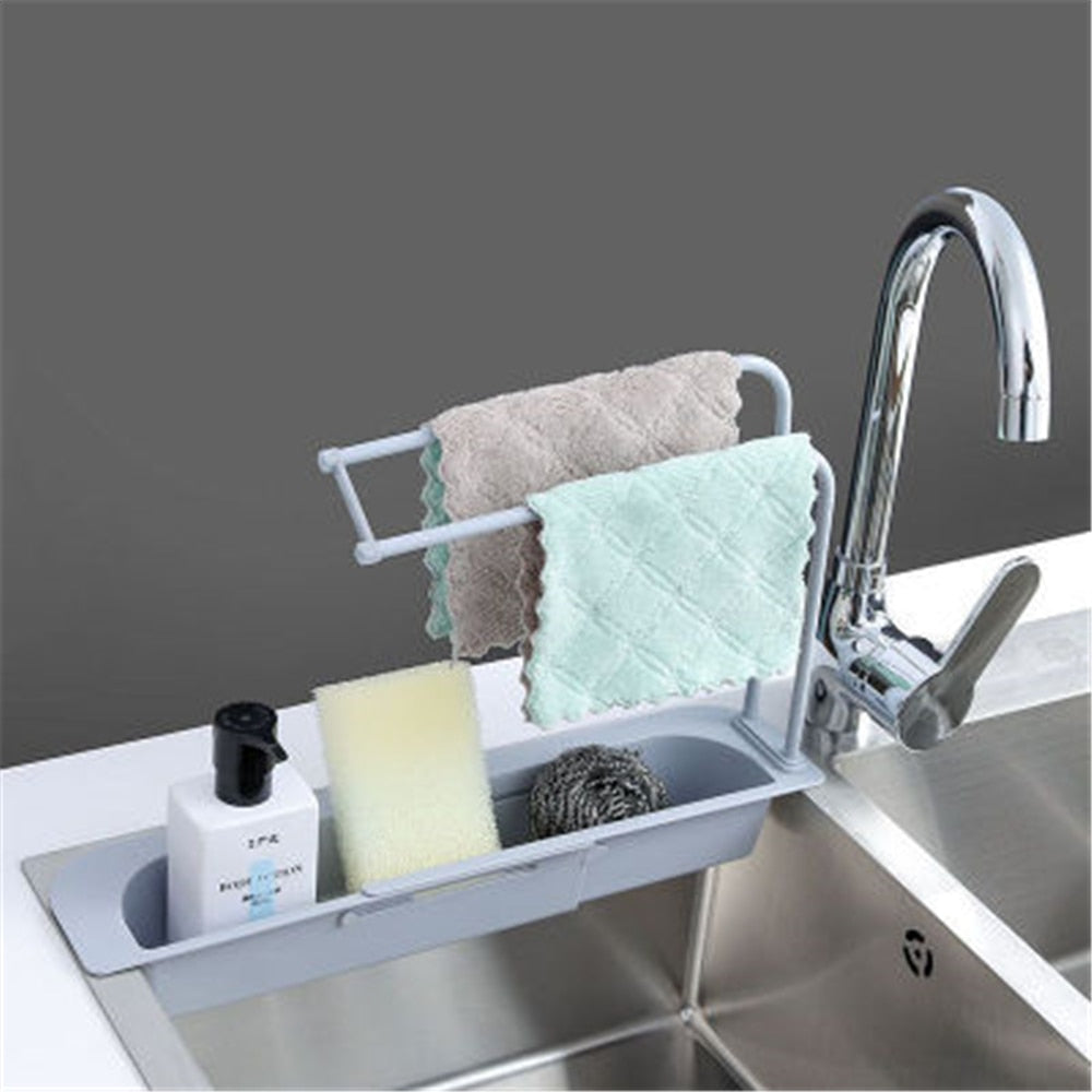 Telescopic Sink Storage Rack - COOLCrown Store