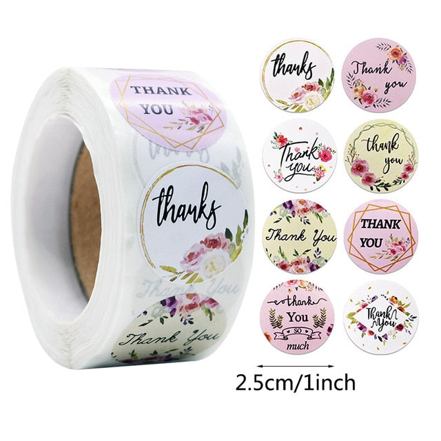 500pcs Gift Sealing Stickers - COOLCrown Store