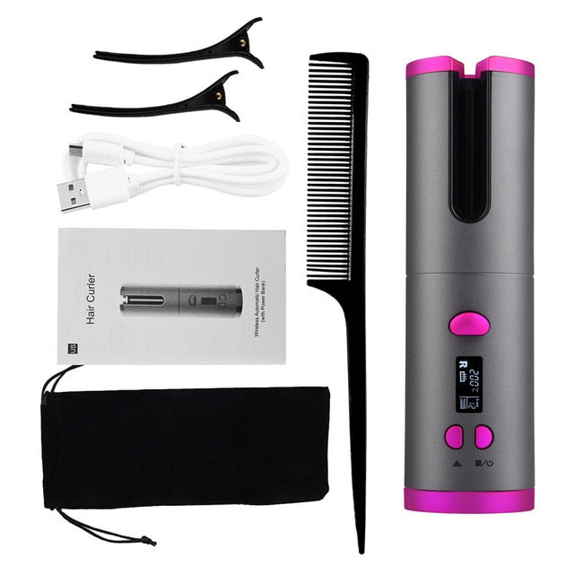 Wireless Automatic Hair Curler - COOLCrown Store