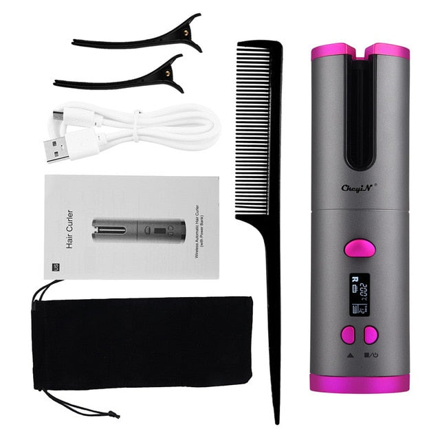 Wireless Automatic Hair Curler - COOLCrown Store