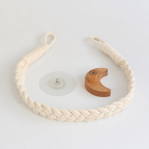 Vintage Towel and Toilet Paper Rope Hanging Holder - COOLCrown Store