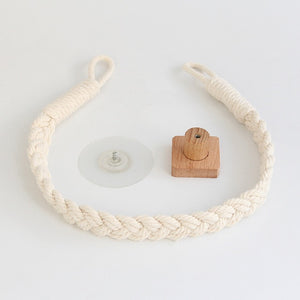 Vintage Towel and Toilet Paper Rope Hanging Holder - COOLCrown Store