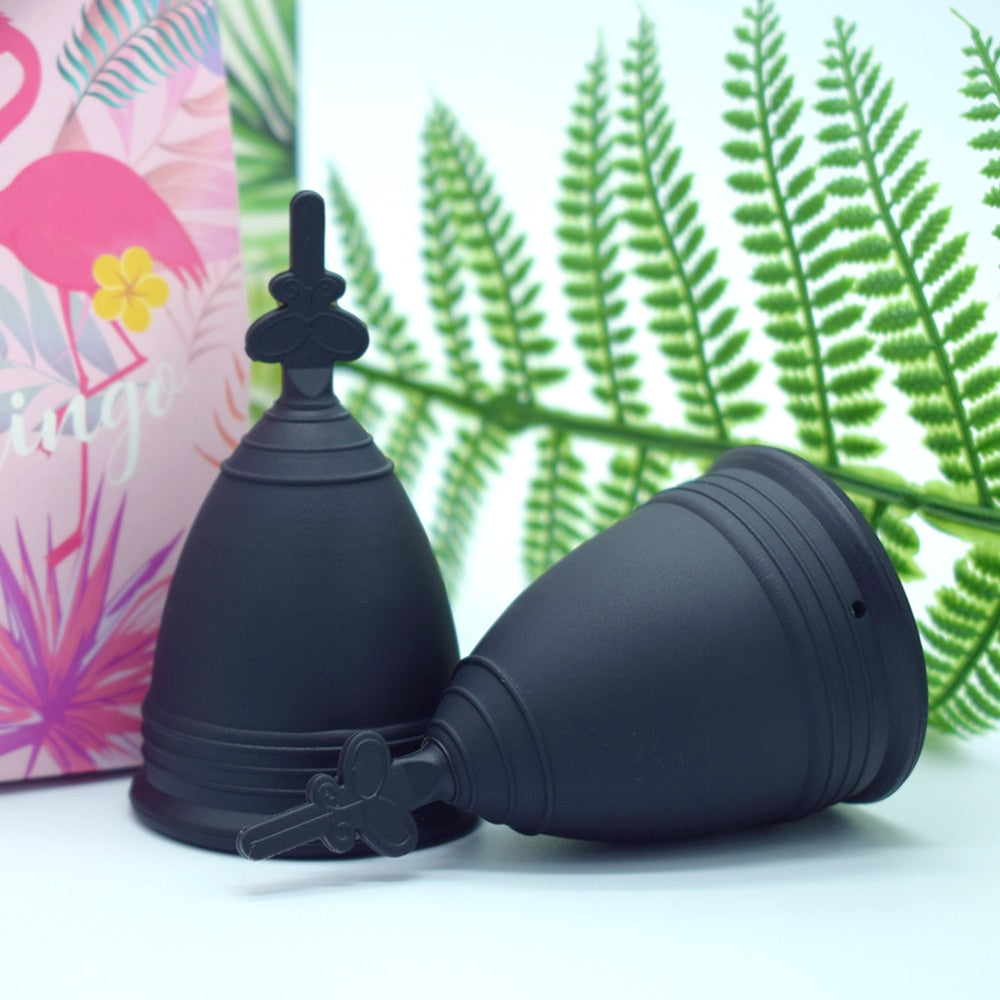 Medical Silicone Menstrual Cup Copa Menstrual De Silicona Medica Period Cups Reusable Feminine Hygiene Cup Foldable Silicone Cup - COOLCrown Store