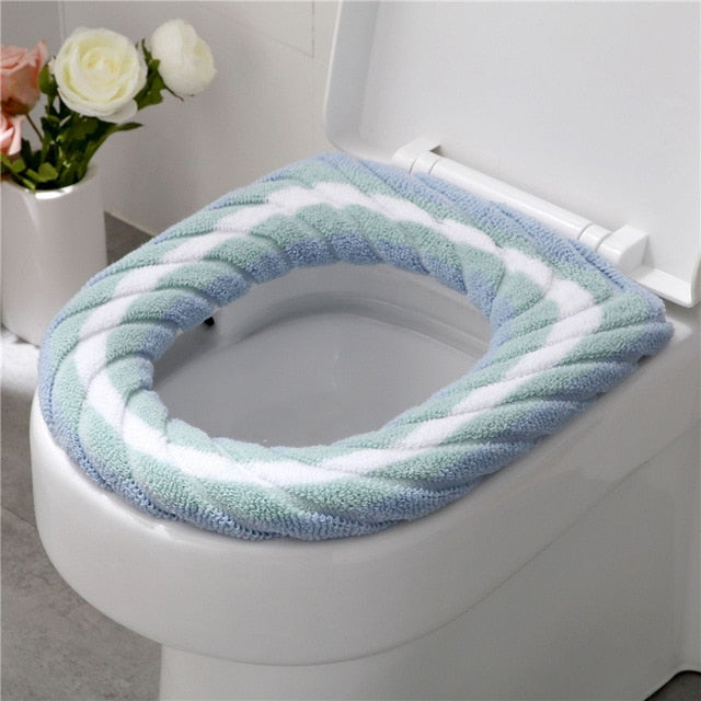 Warm Soft Washable Toilet Seat Cover - COOLCrown Store