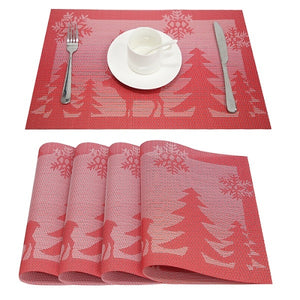 PVC Washable Placemats for Dining Table - COOLCrown Store