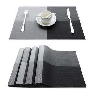 PVC Washable Placemats for Dining Table - COOLCrown Store