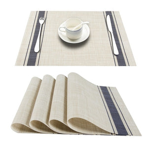 PVC Washable Placemats for Dining Table - COOLCrown Store