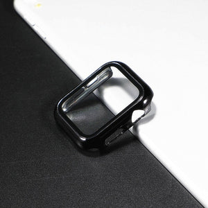 Glass+Cover For Apple Watch case 44mm 40mm 42mm 38mm iWatch case Accessorie bumper+Screen Protector Apple watch serie 3 4 5 6 SE - COOLCrown Store