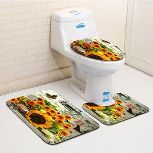 3pcs Bathroom Mats Set - COOLCrown Store