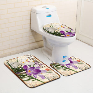 3pcs Bathroom Mats Set - COOLCrown Store