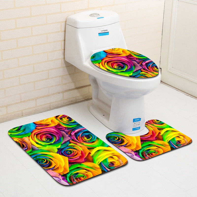 3pcs Bathroom Mats Set - COOLCrown Store