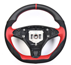 Steering Wheel Cover for Tesla Model 3 Genuine Leather - COOLCrown Store