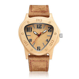 Unique Wooden Quartz Wrist Watch For Men - COOLCrown Store