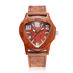 Unique Wooden Quartz Wrist Watch For Men - COOLCrown Store