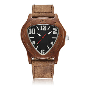 Unique Wooden Quartz Wrist Watch For Men - COOLCrown Store