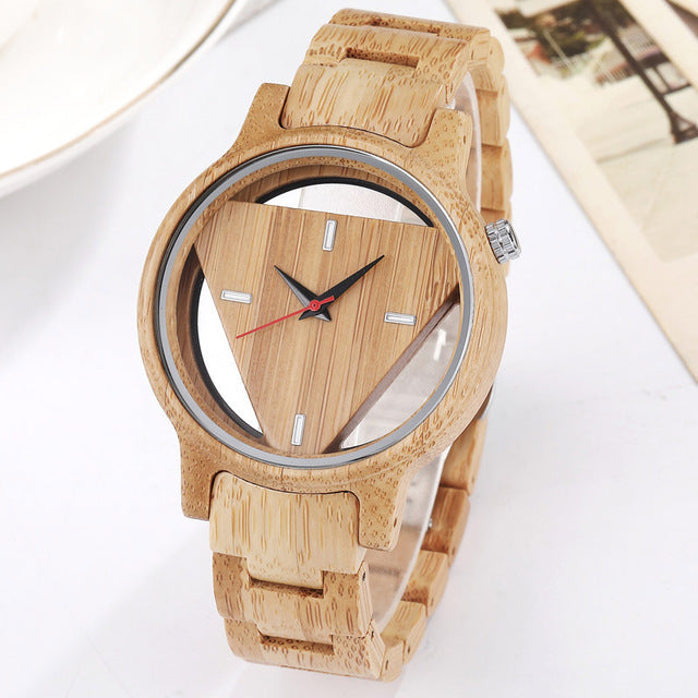 Unique Wooden Quartz Wrist Watch For Men - COOLCrown Store