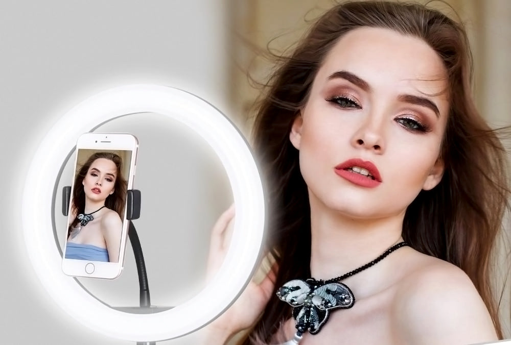 Selfie LED Light with Phone Holder - COOLCrown Store